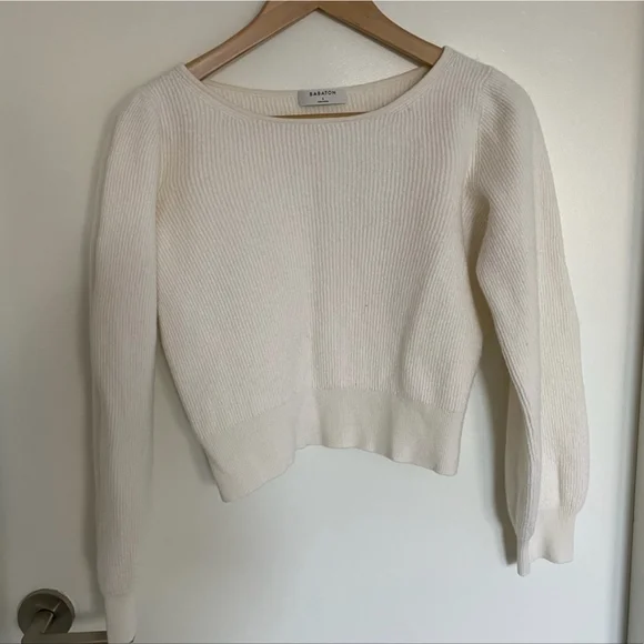 Babaton (Aritzia) Column sweater - cropped - Picture 6 of 6